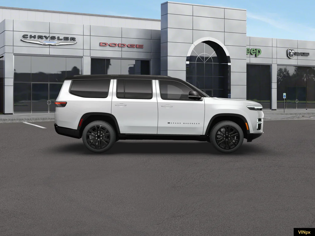 New 2026 Bright White Clear-Coat Exterior Paint Jeep Summit image 8