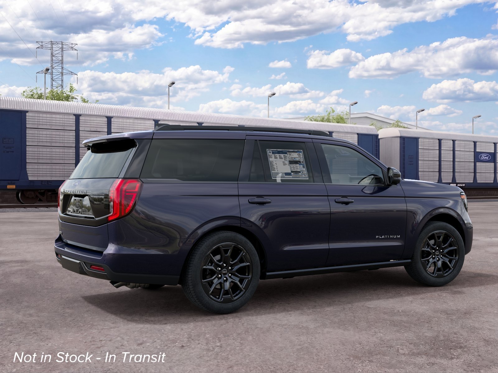 New 2027 Blue Ember Metallic Ford Platinum image 6