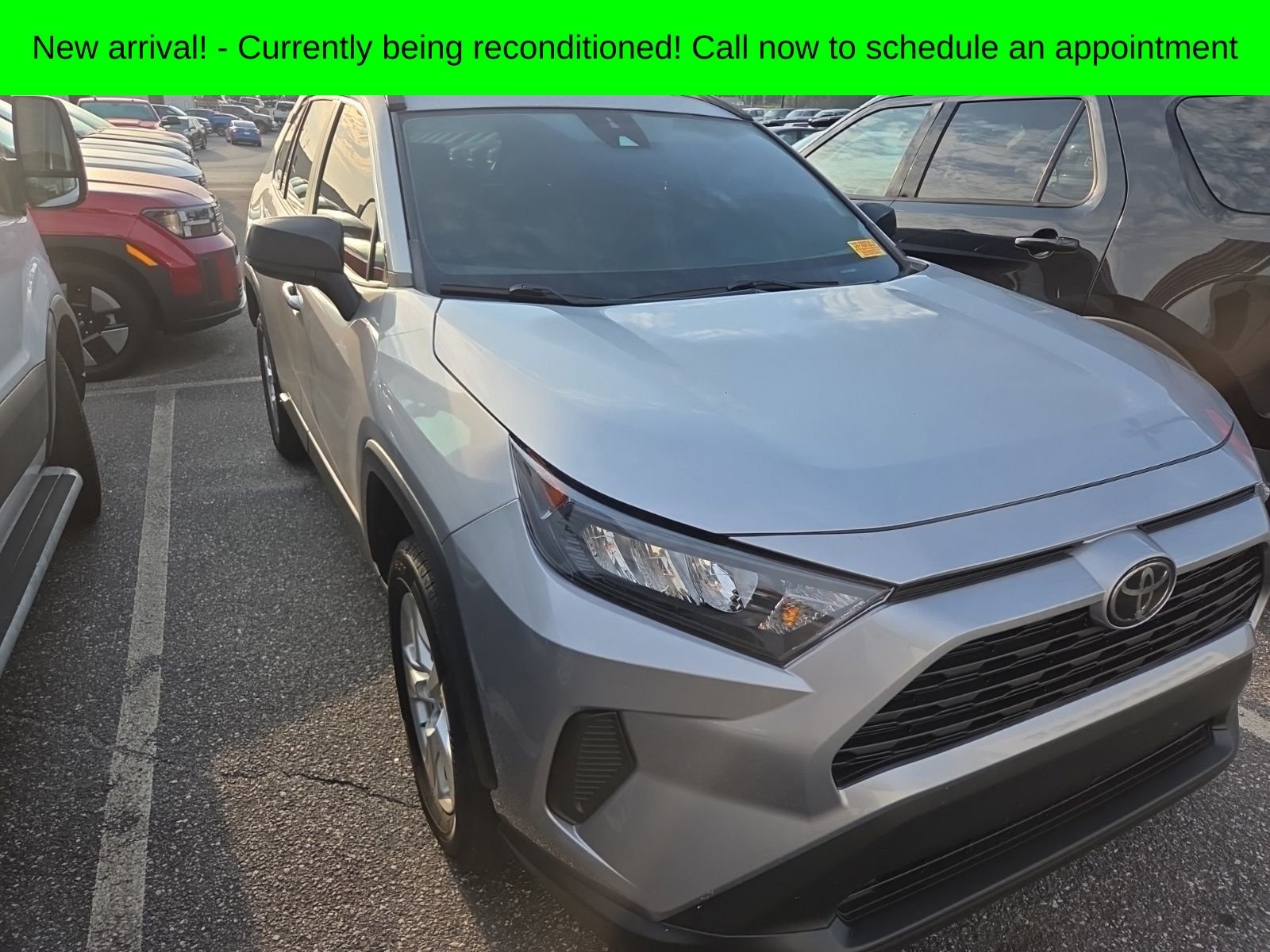 Used 2021 Silver Toyota LE image 3