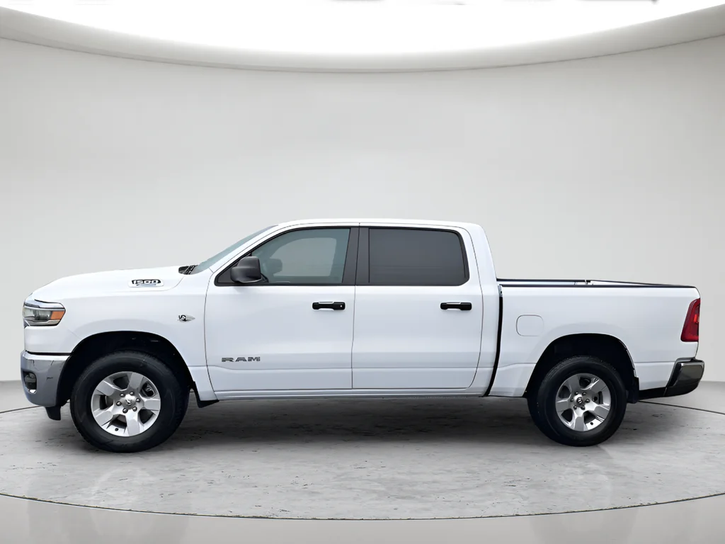 New 2026 Bright White Clear-Coat Exterior Paint RAM Big Horn/Lone Star image 2