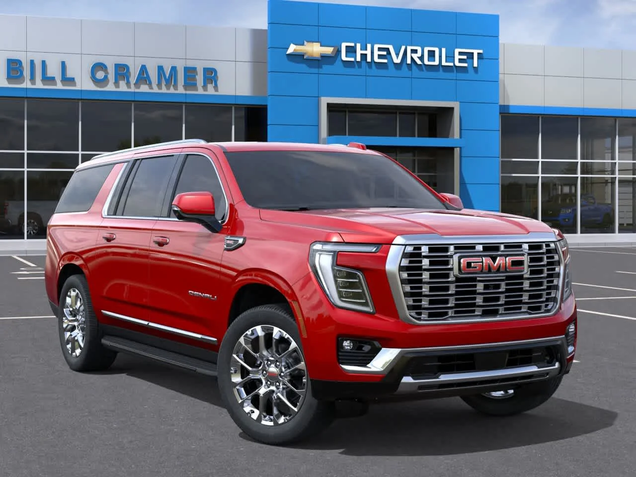 New 2026 Volcanic Red Tintcoat GMC Denali image 7