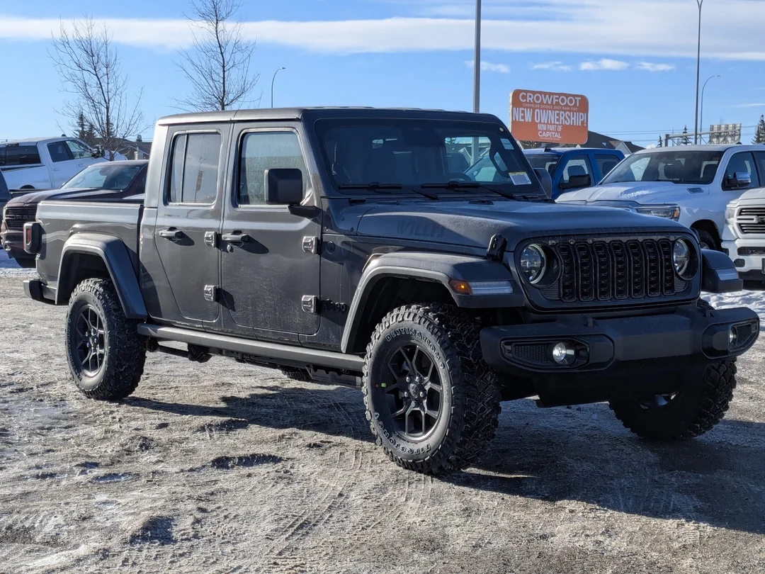 New 2026 Grey Jeep Willys - - 4x4 - Off Road Tires - Willys Suspension - Heated Seats & Steering & More! image 2