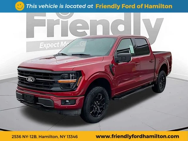 Used 2026 Ruby Red Metallic Tinted Clearcoat Ford XLT image 1