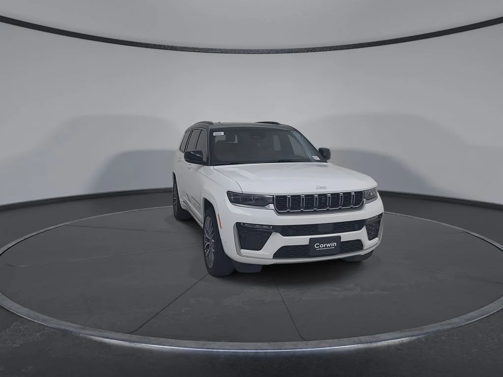 New 2026 Bright White Clear-Coat Exterior Paint Jeep Summit image 4