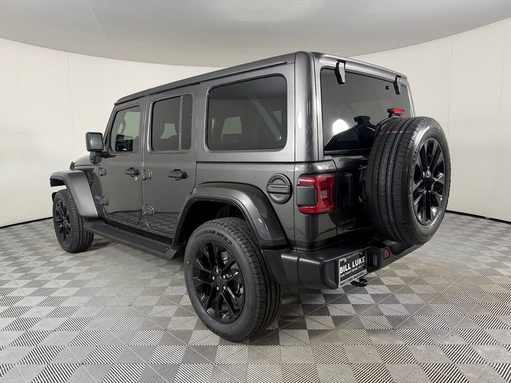 Certified Used 2025 Gray Jeep Sahara 4xe image 8