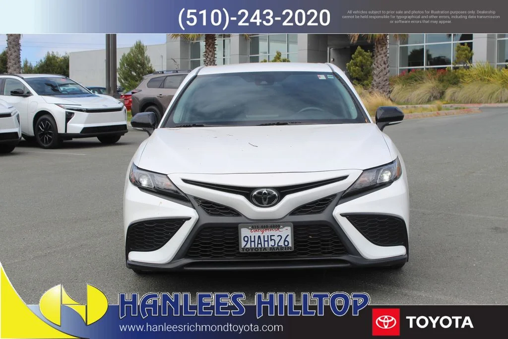 Used 2023 White Toyota SE Nightshade image 4