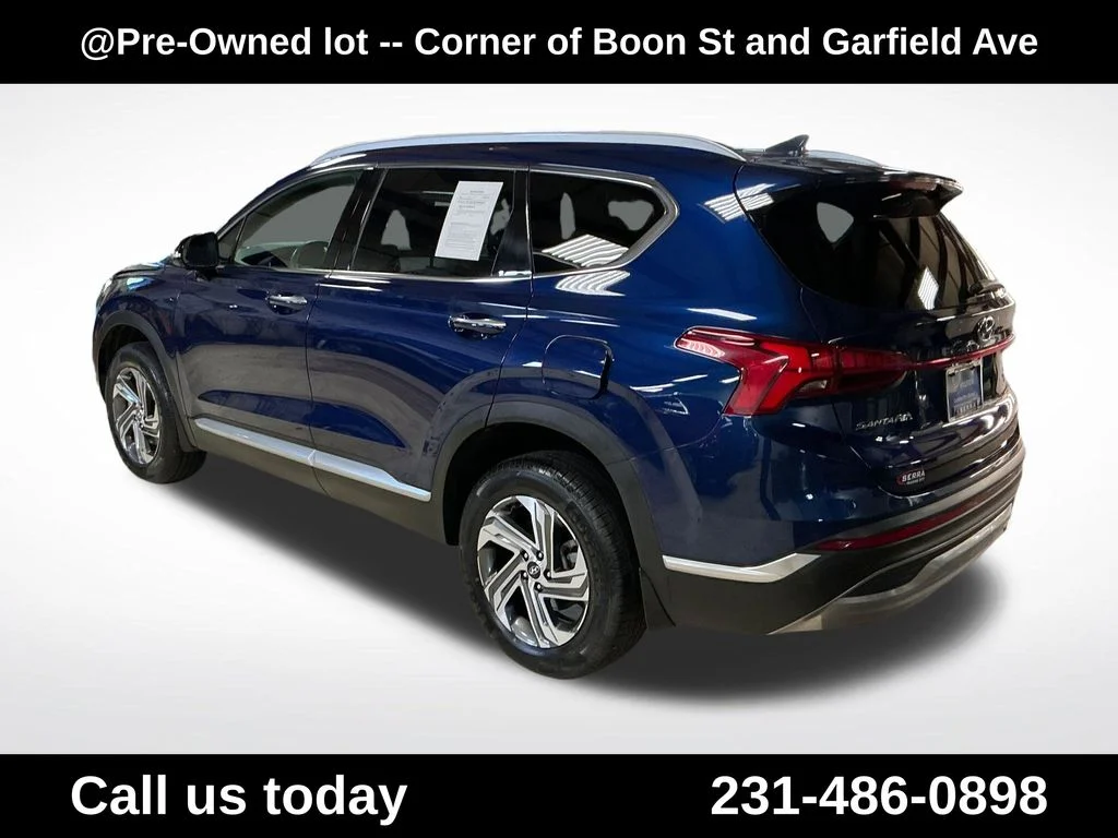 Used 2021 Blue Hyundai SEL image 3