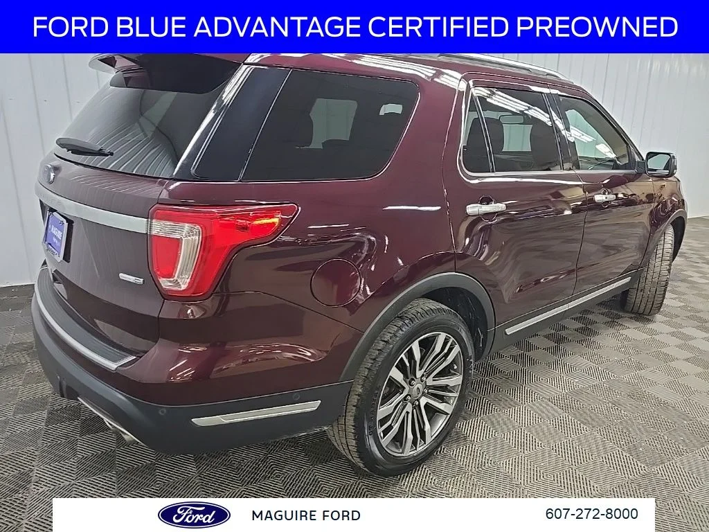 Used 2018 Red Ford Platinum image 13