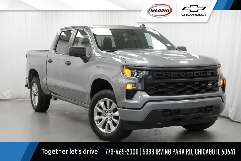 New 2026 Sterling Gray Metallic Chevrolet Custom image 1
