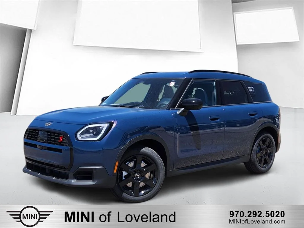 New 2027 Indigo Sunset Blue Metallic MINI Iconic image 1