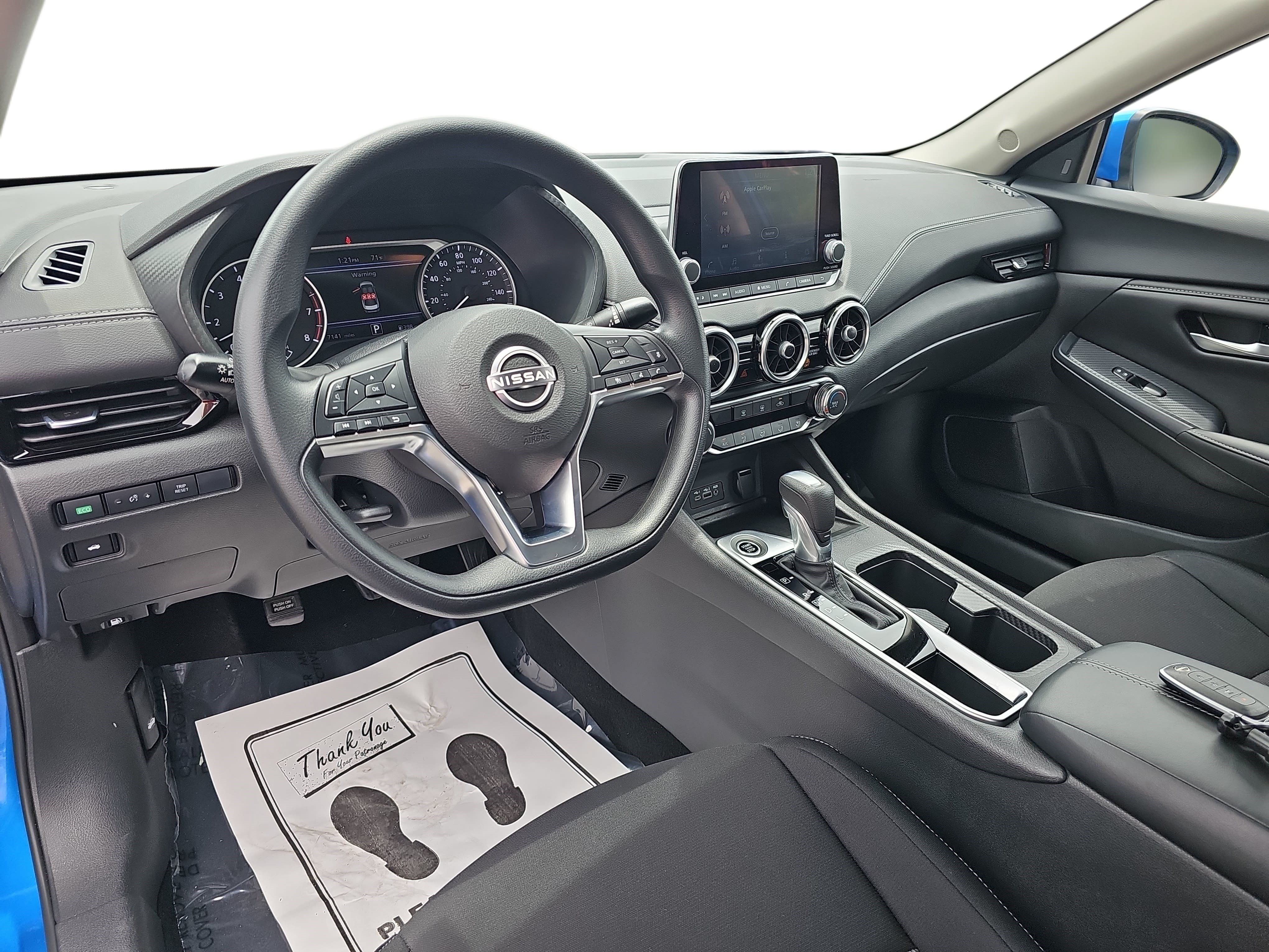 Used 2025 Electric Blue Metallic Nissan SV image 12