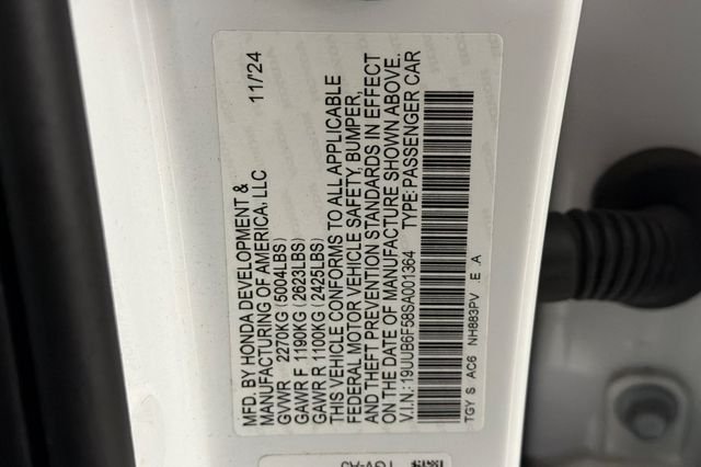 Used 2025 Platinum White Pearl Acura A-Spec Package image 39