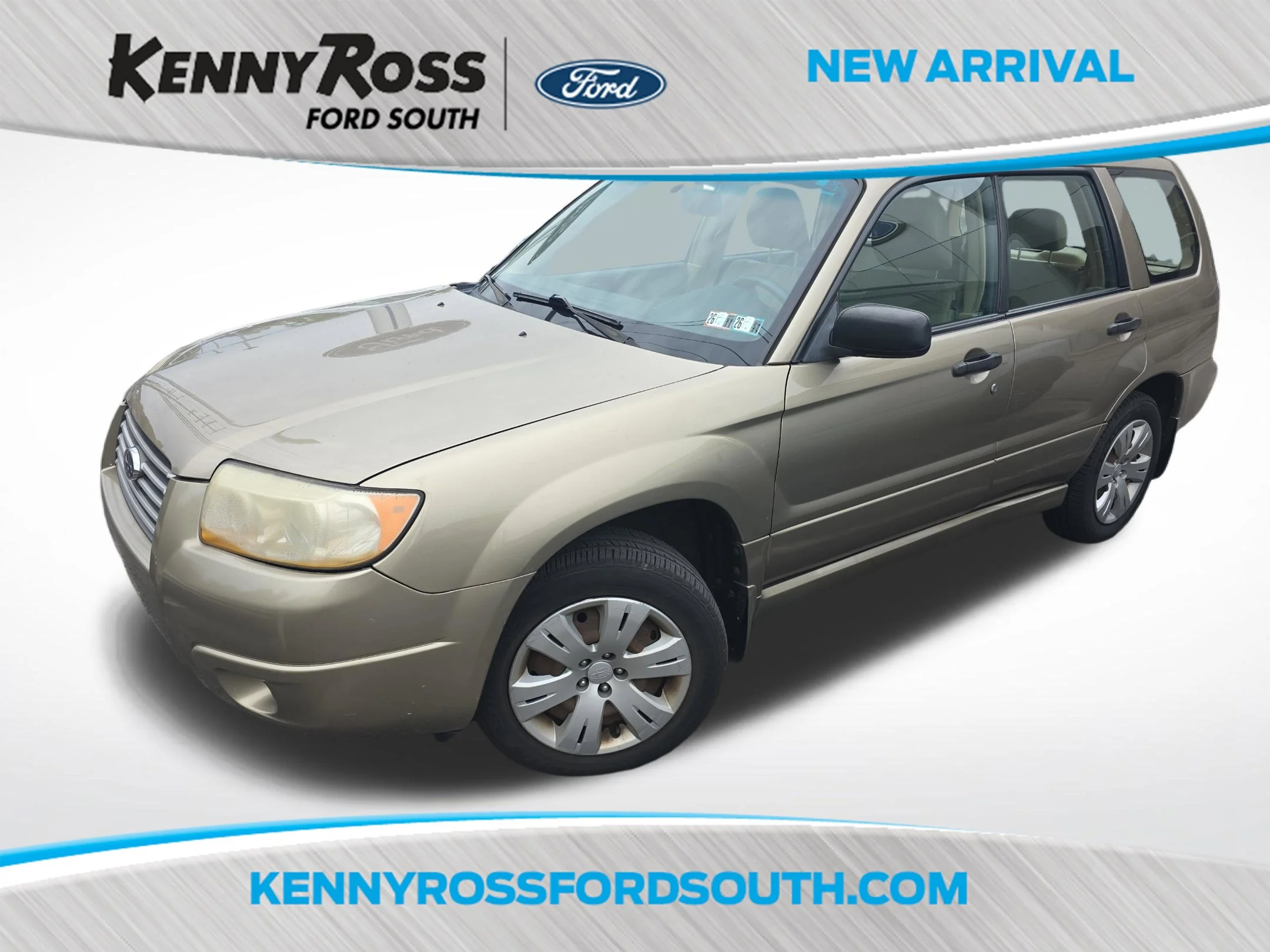 Used 2008 Gold Subaru 2.5X image 1