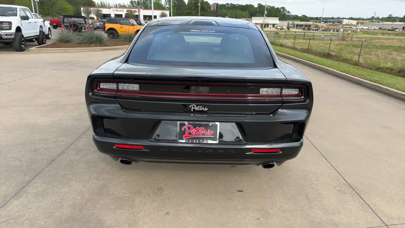 New 2026 Diamond Black Crystal Pearlcoat Dodge R/T Plus image 8