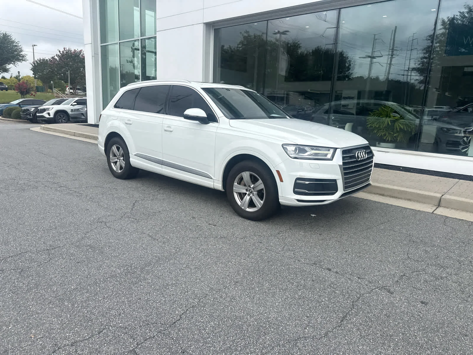 Used 2017 Audi Q7 Premium with VIN WA1AHAF77HD036242 for sale in Kennesaw, GA