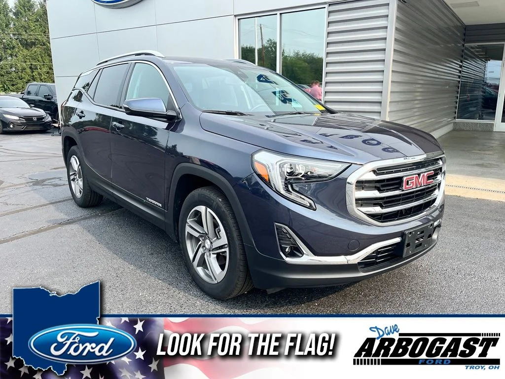 Used 2018 Blue GMC SLT image 1