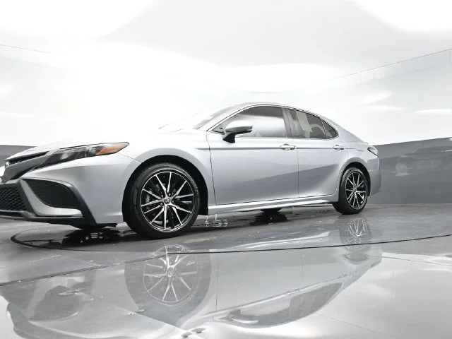 Used 2021 Silver Toyota SE image 32
