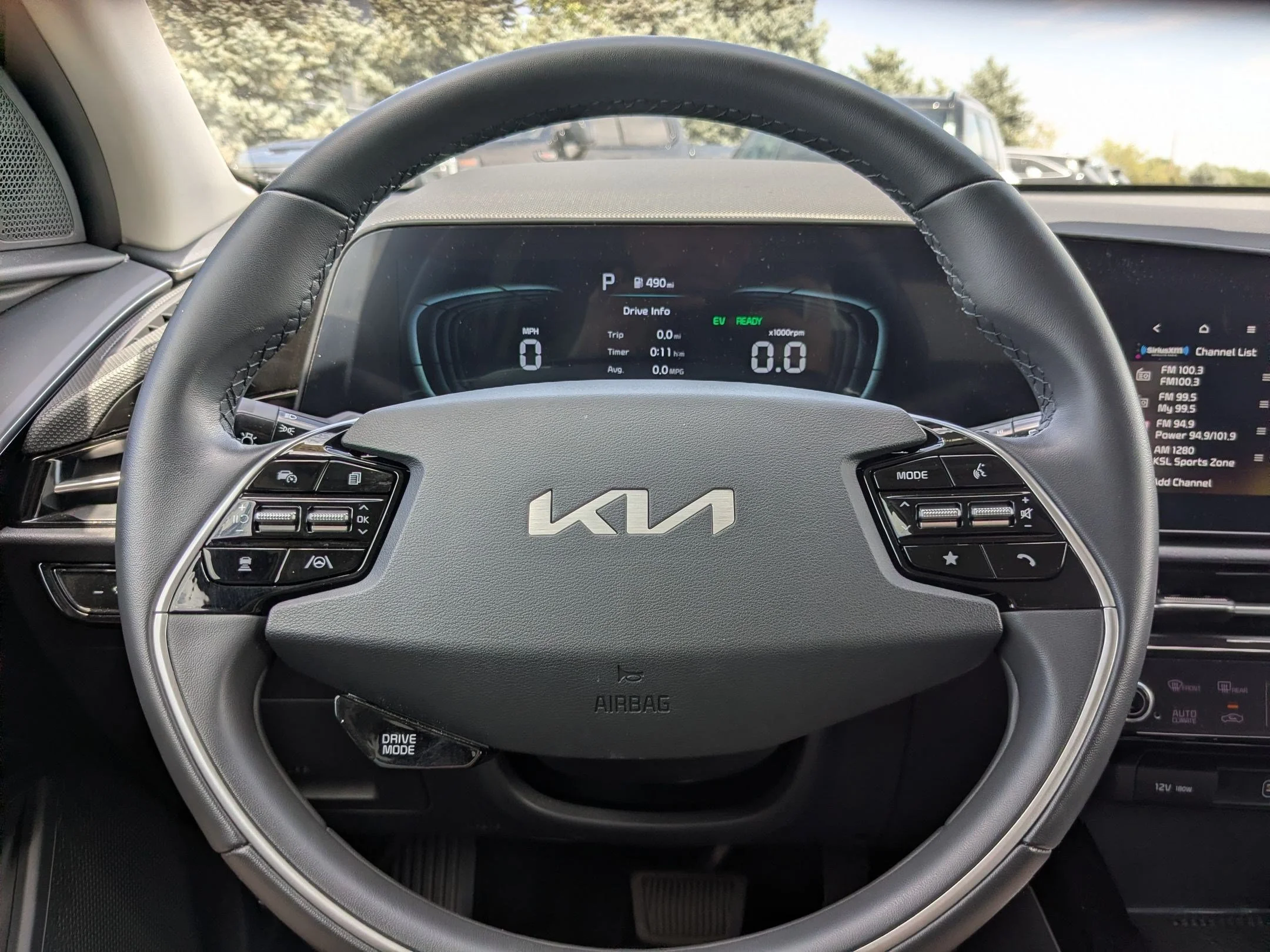 Used 2023 Aurora Black Pearl Kia EX image 15