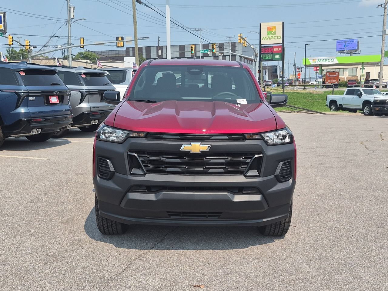 New 2026 Radiant Red Tintcoat Chevrolet Work Truck image 3