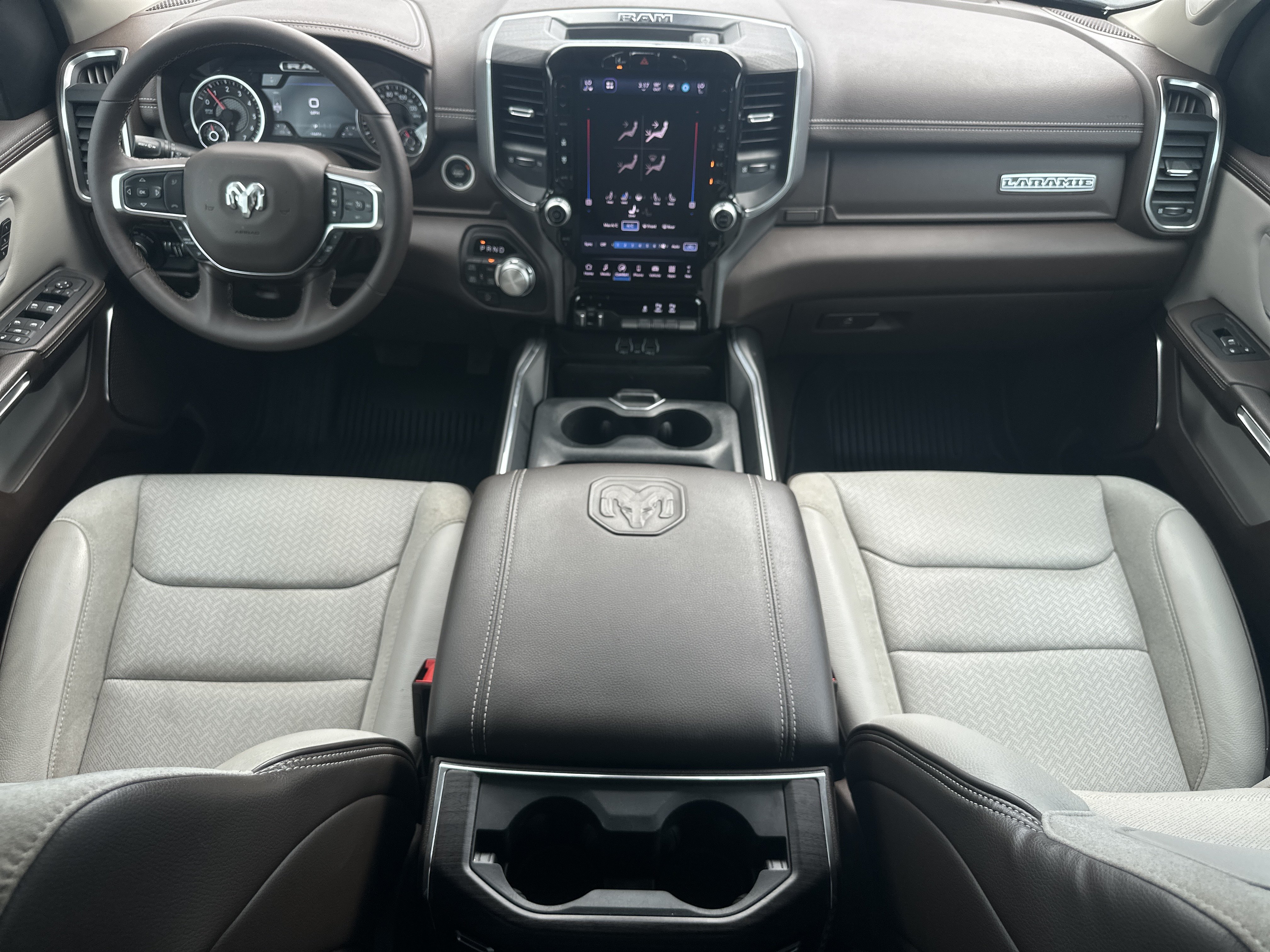 Used 2025 Bright White Clearcoat Ram Laramie image 22