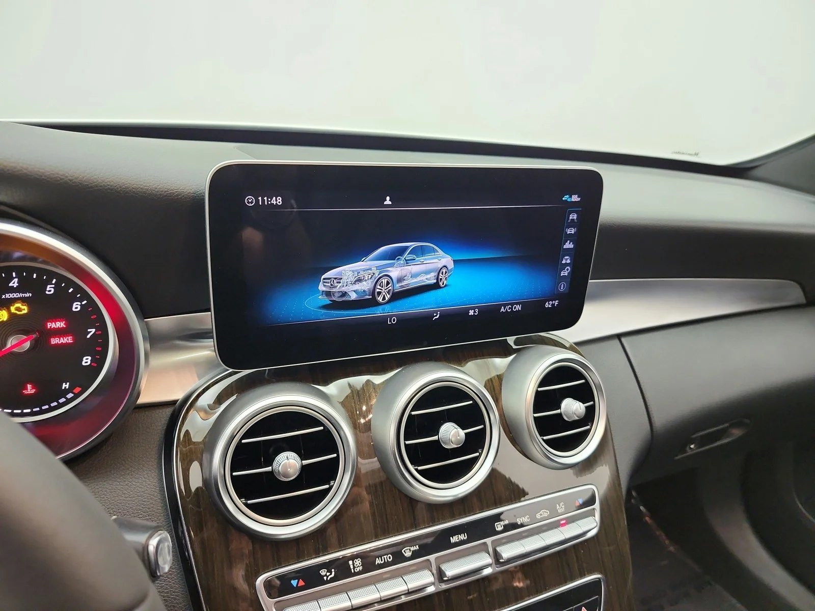 Used 2020 Polar White Mercedes-Benz C 300 Sedan image 14