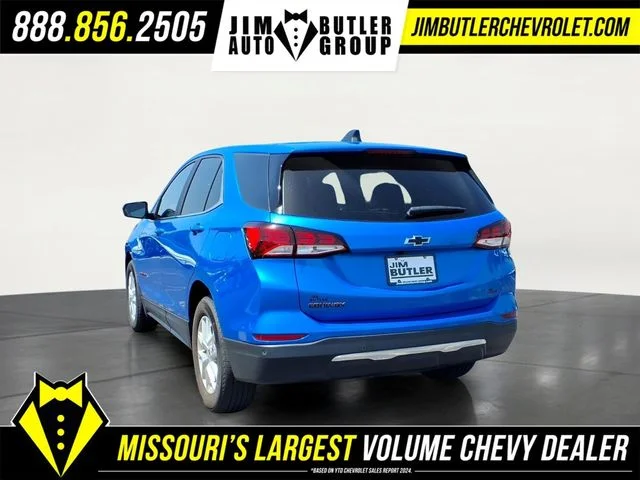 Certified Used 2024 Blue Chevrolet LT image 2