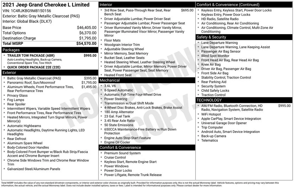 Used 2021 Gray Jeep Limited image 6