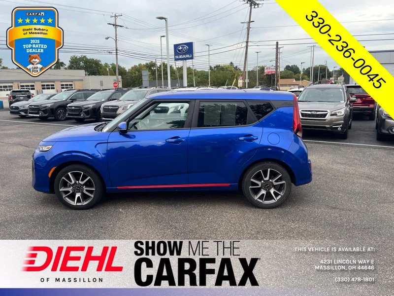 Used 2020 Blue Kia GT-Line image 4