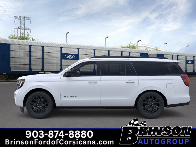 New 2026 Star White Metallic Tri-Coat Ford Platinum image 3