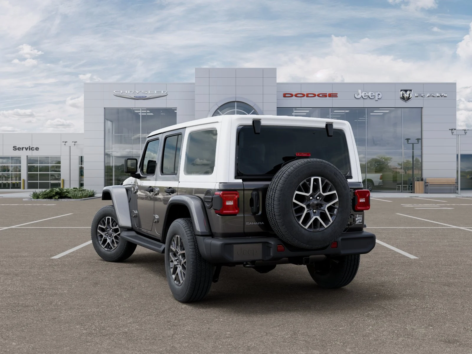 New 2026 Granite Crystal Metallic Clear-Coat Exterior Paint Jeep Sahara image 30