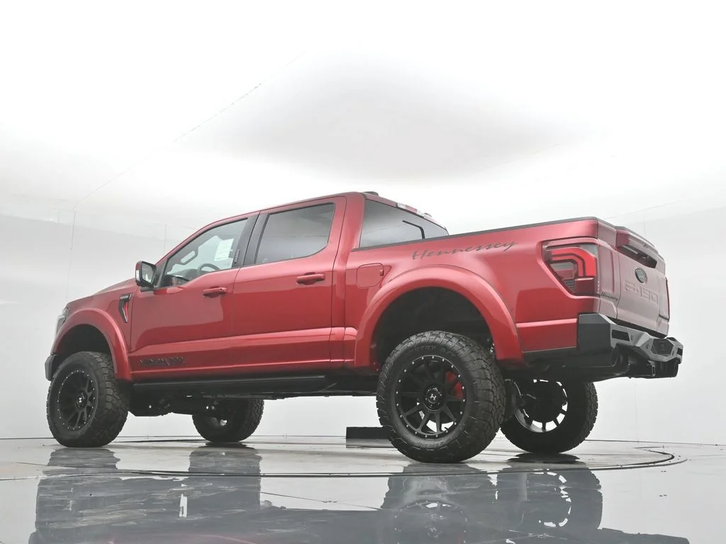 New 2024 Red Ford Lariat image 3