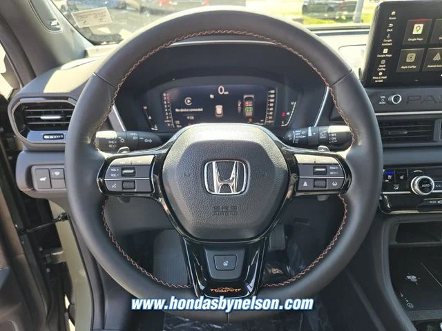 New 2026 Ash Green Metallic Honda TrailSport Elite Blackout image 11