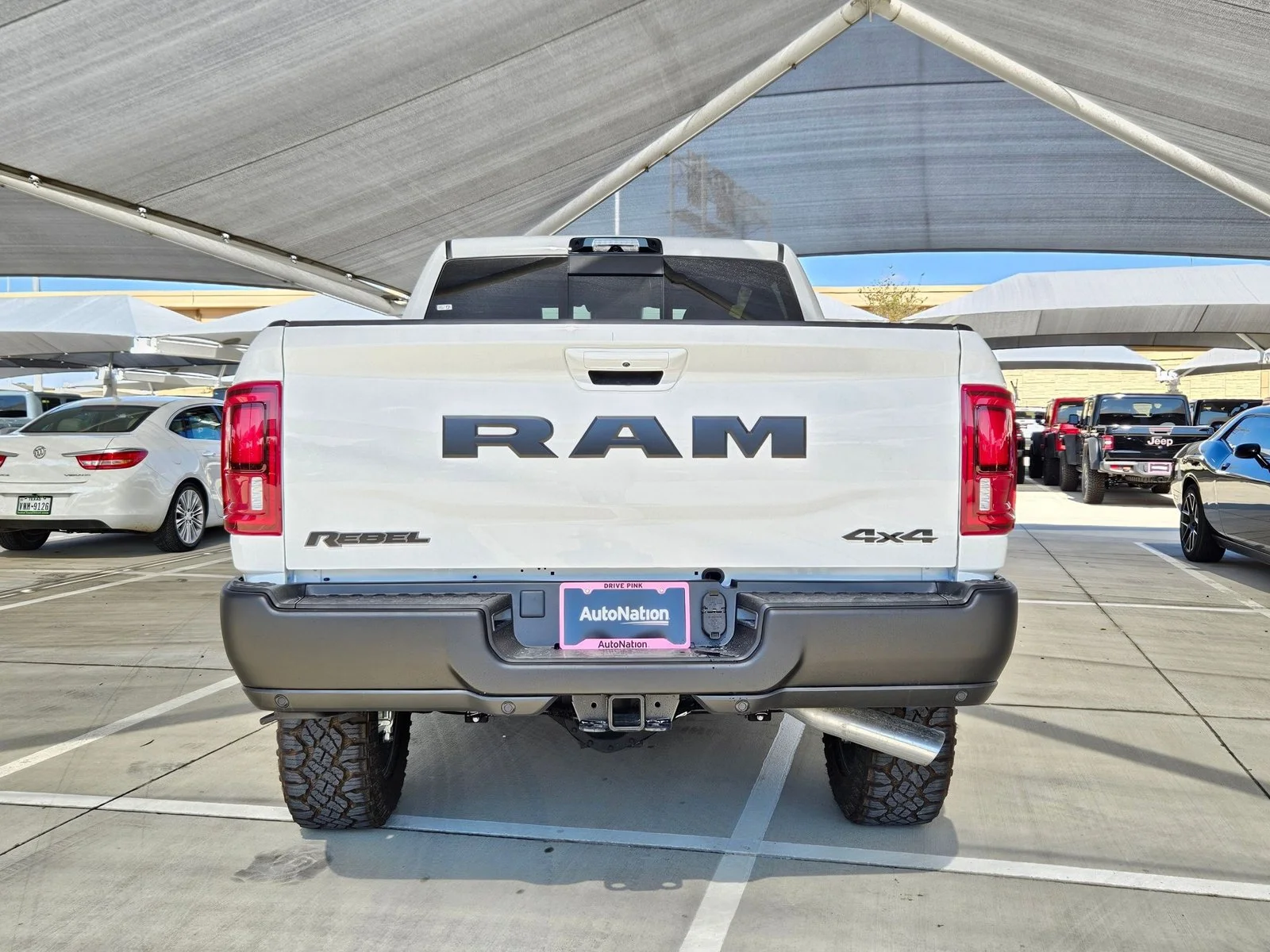New 2026 Bright White Clearcoat RAM Rebel image 8