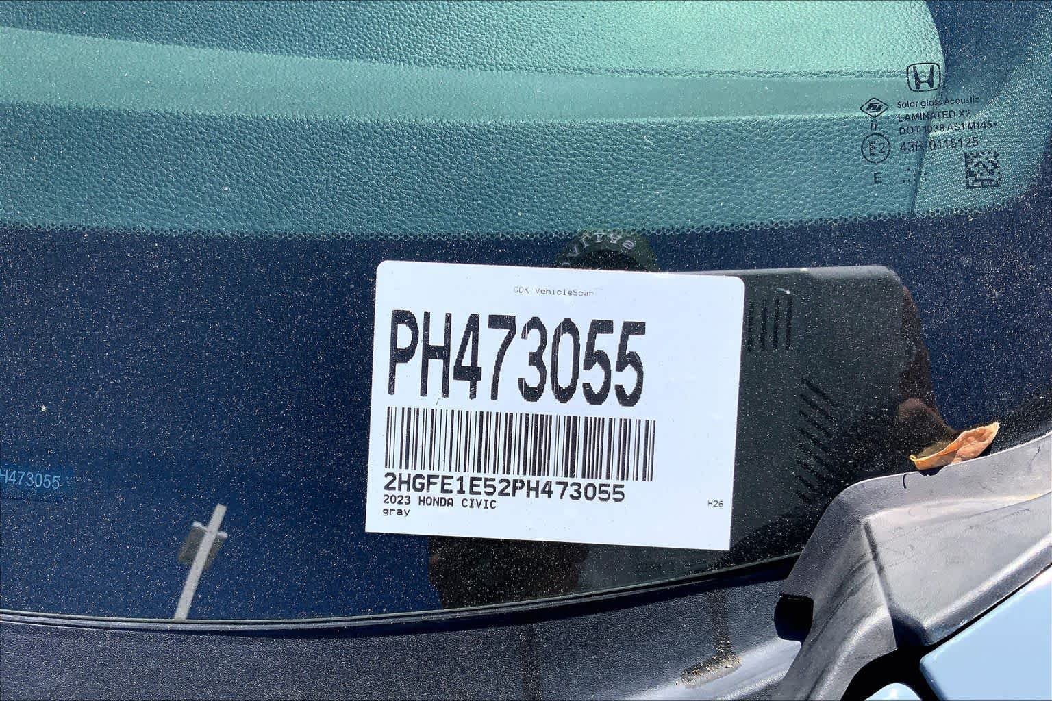 Certified Used 2023 Sonic Gray Pearl Honda  image 32