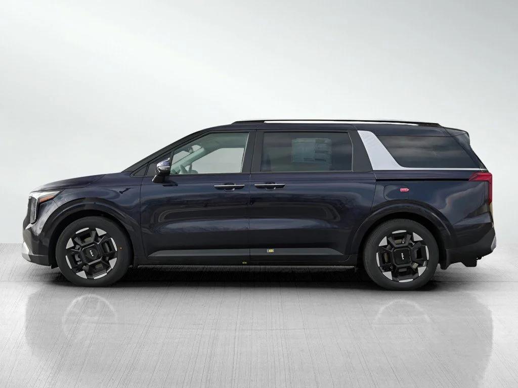 New 2026 Deep Chroma Blue Kia EX FWD image 4