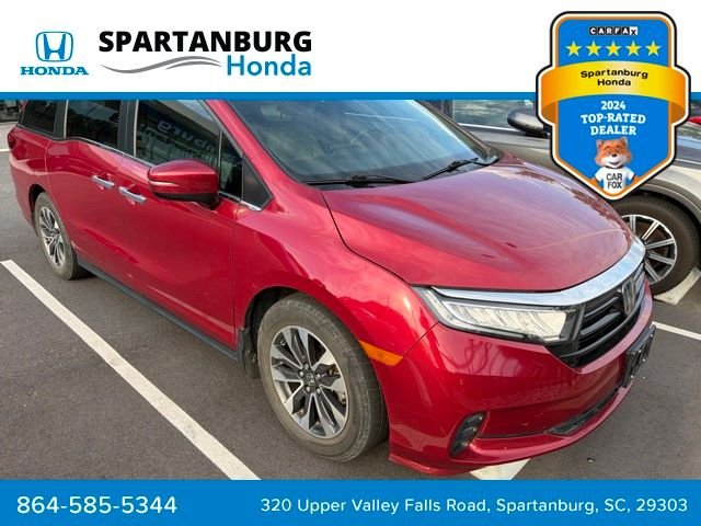 Used 2021 Red Honda EX-L image 1