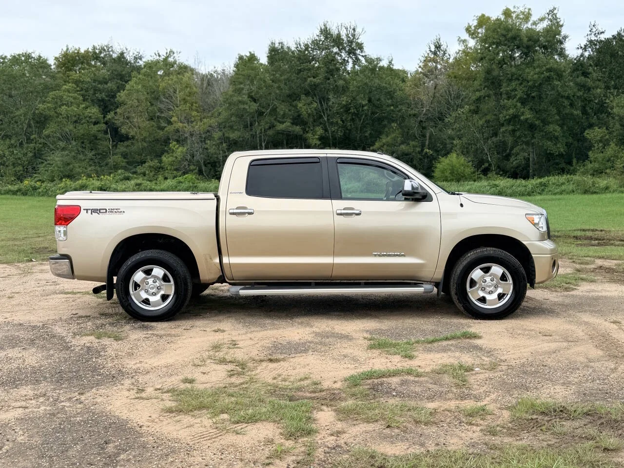 Used 2010 Tan Toyota Limited 4x2 4dr CrewMax Cab Pickup SB (5.7L V8) image 6