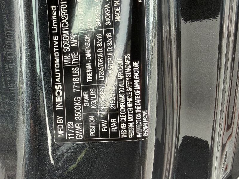 Used 2024 Inky Black Ineos Fieldmaster Edition image 35