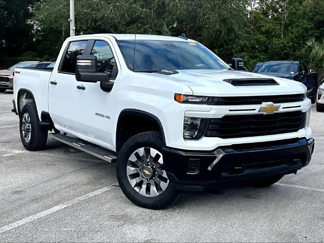 Certified Used 2024 Summit White Chevrolet Custom image 2