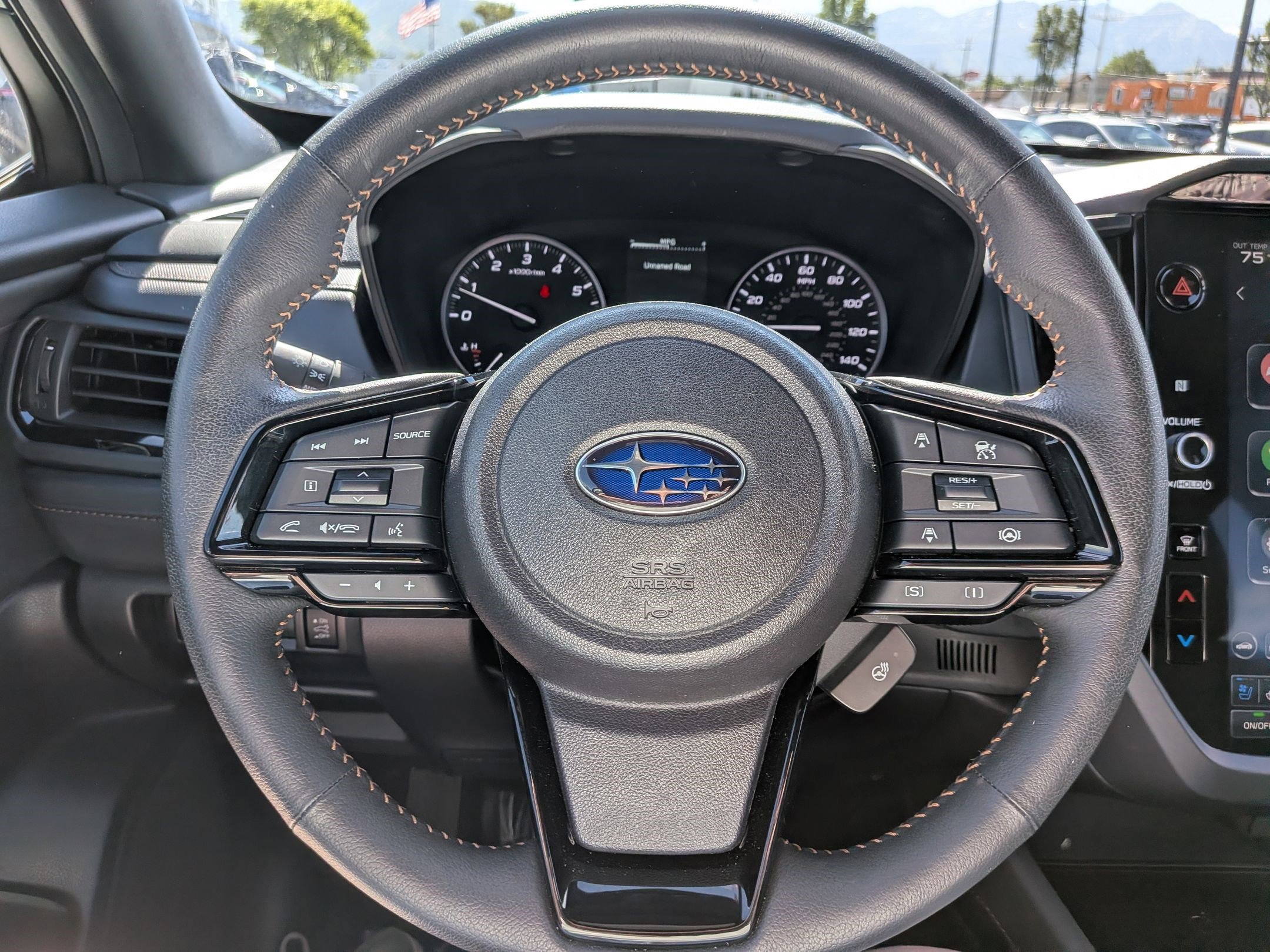 Used 2025 Magnetite Gray Metallic Subaru Touring image 14