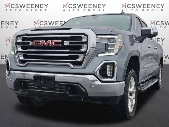 Used 2021 Satin Steel Metallic GMC SLT image 1