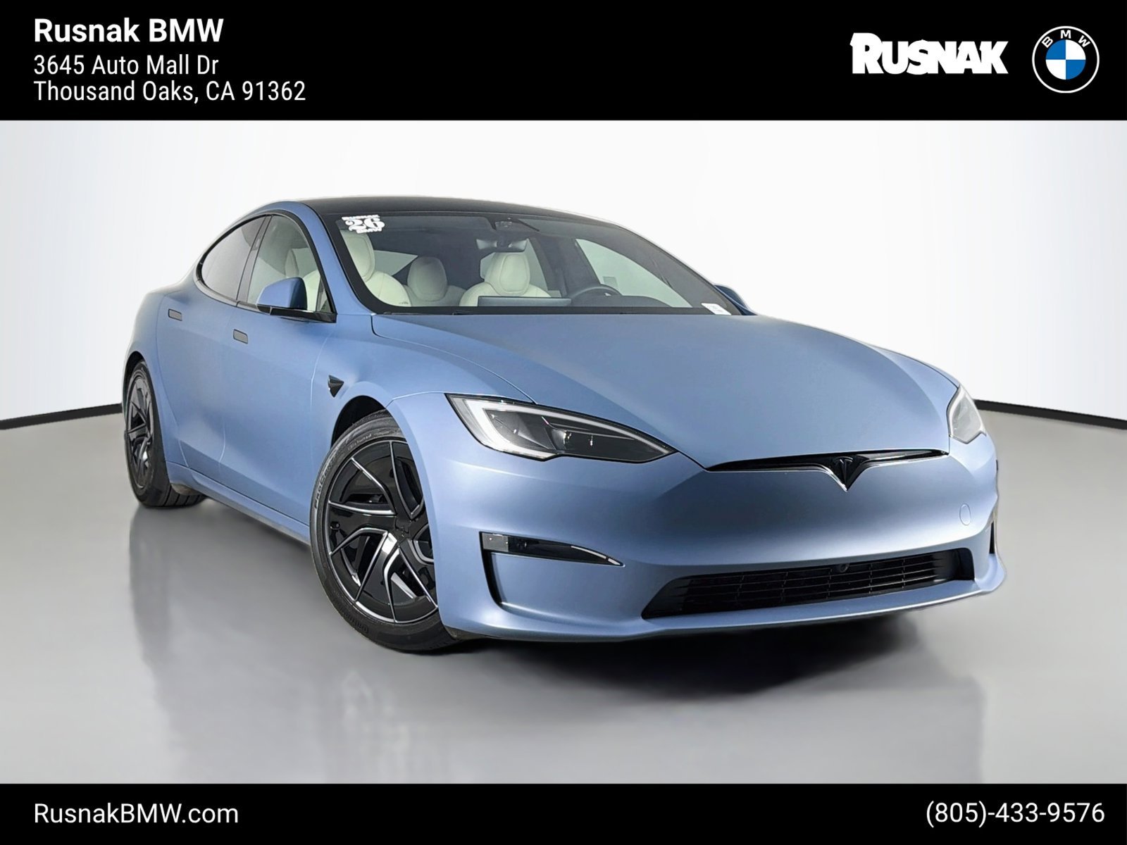 Used 2026 Frost Blue Metallic Tesla Base image 1