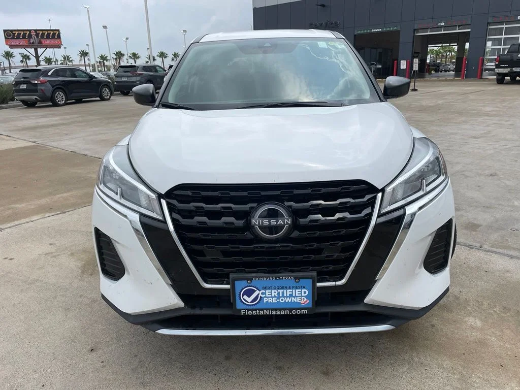Certified 2024 Nissan Kicks S with VIN 3N1CP5BVXRL481344 for sale in Edinburg, TX