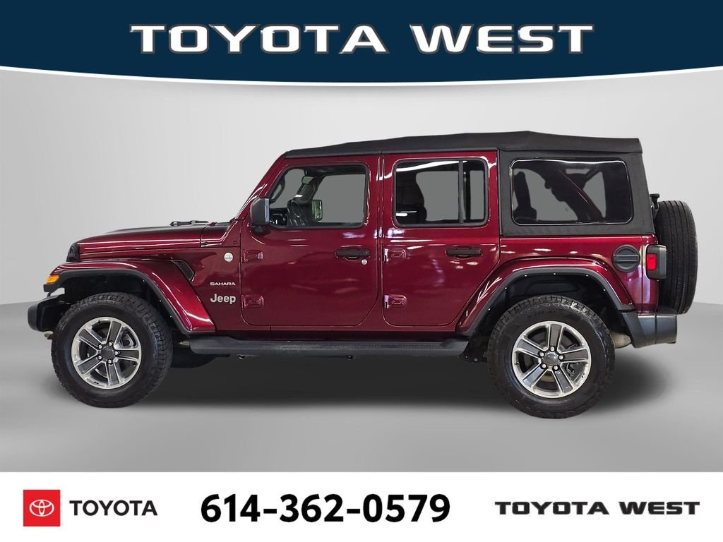 Used 2021 Red Jeep Unlimited Sahara image 10
