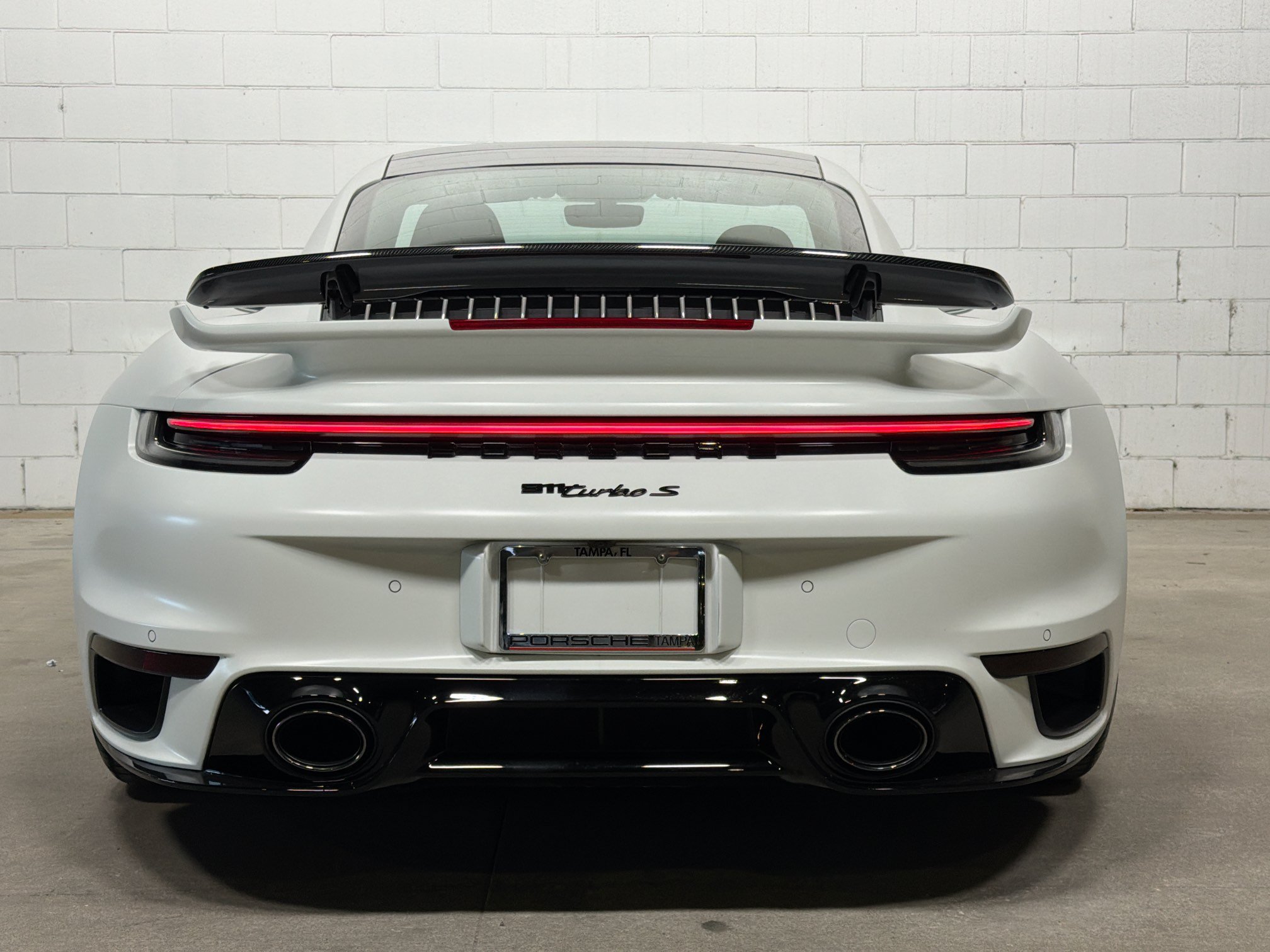 Certified Used 2022 White Porsche Turbo S image 8