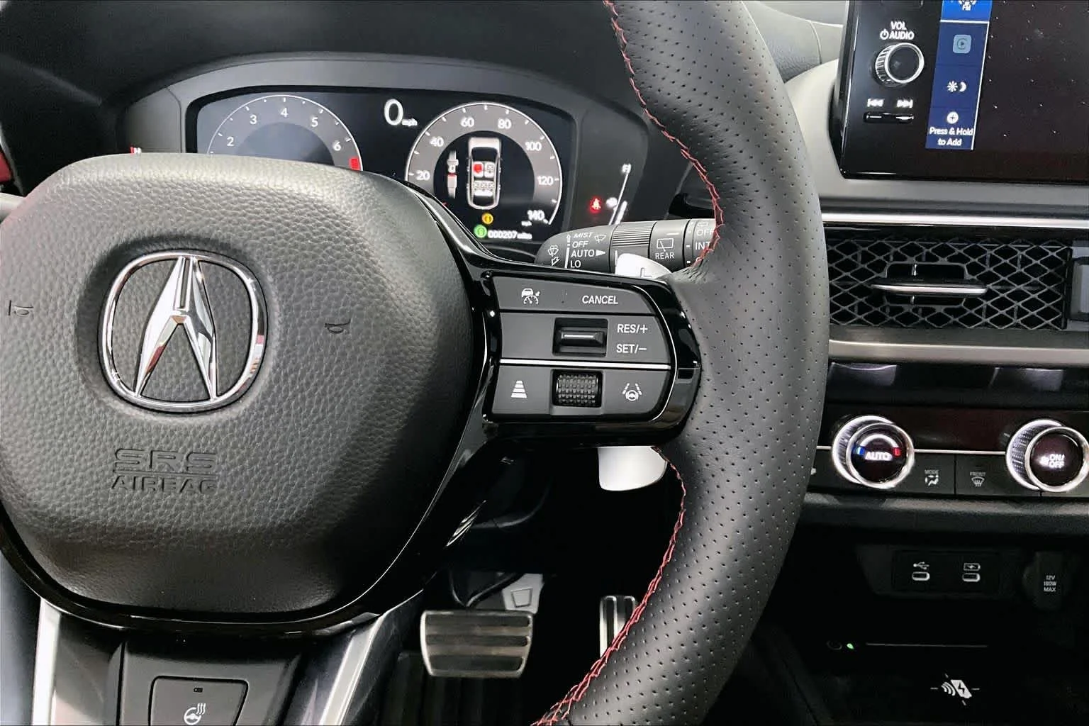 Used 2026 Crystal Black Pearl Acura A-Spec with Advance Package AWD image 23