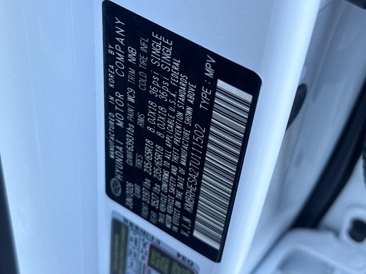 New 2026 White Hyundai SEL Premium 7P image 26