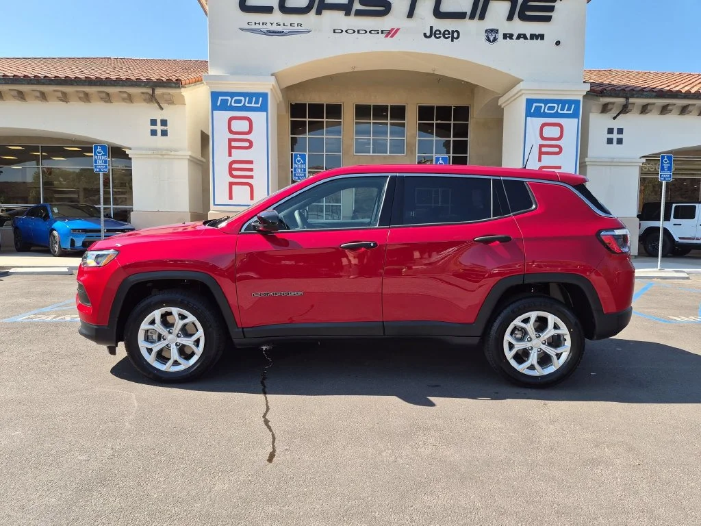 Certified Used 2024 Red Jeep Sport image 8