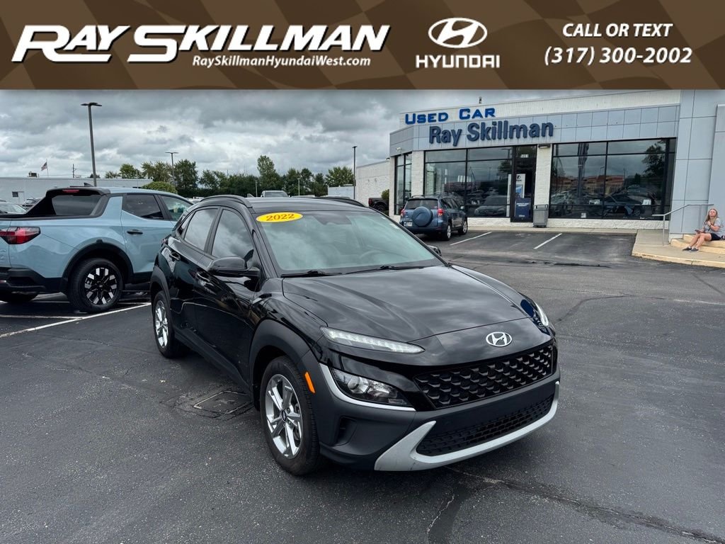 Certified Used 2022 Ultra Black Hyundai SEL image 1
