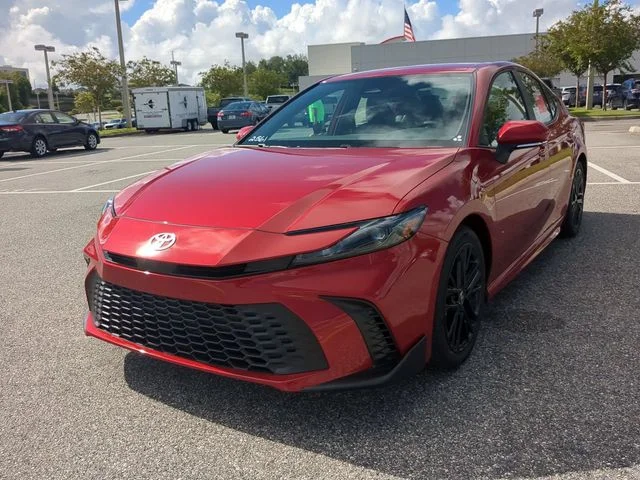 New 2026 Supersonic Red Toyota SE image 8